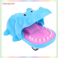 zhangfuzhi Hippo ฟันนิ้วกัดของเล่นเกมของเล่นตลกสำหรับเด็กผู้ใหญ่ของเล่นบีบอัด