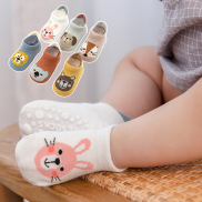 Tất KIDSOCK Cổ Ngắn Hình Thú Siêu Chống Trượt Cho Bé