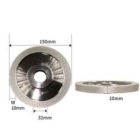 125MM CBN diamond grinding wheel special sharpener ceramic tungsten steel milling cutter alloy parallel grinding wheel