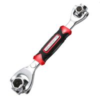 DELIXI Socket Works Universal Ratchet Spline Bolts Sleeve Rotation Hand Tools 360 Degree Multipurpose Tiger Wrench