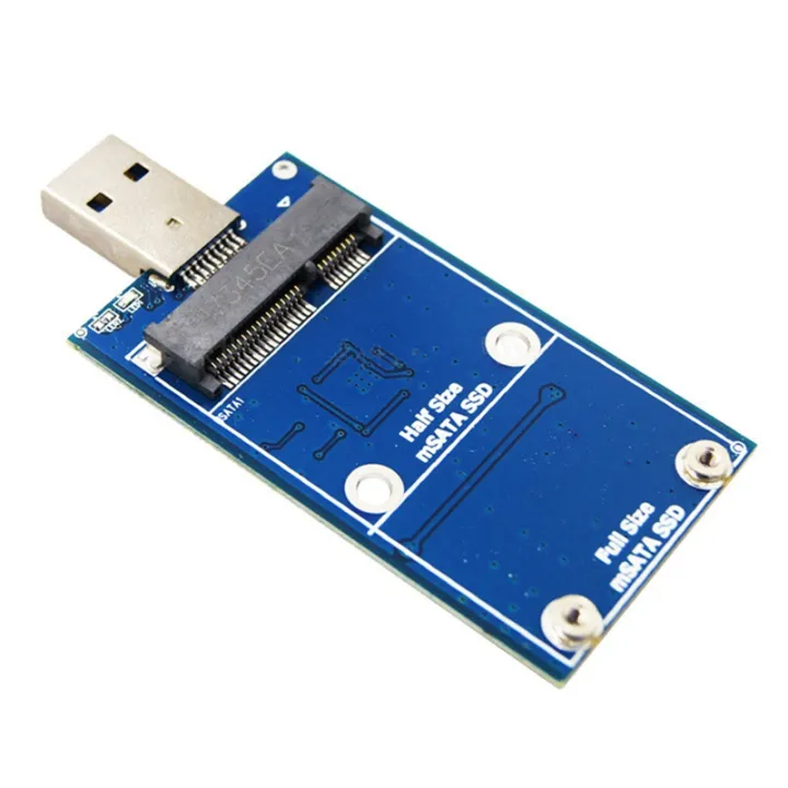 MSATA to USB 3.0 Hard Drive Case MSATA USB Adapter External Solid State ...