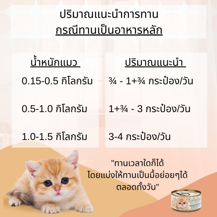 choochoo-baby-cat-ชูชู-เบบี้-อาหารเสริมซุปบำรุงสูตรลูกแมว-ขนาด-80-กรัม-แพ็ค-24-กระป๋อง-choo-choo-สำหรับลูกแมวอายุ-1-3-เดือน