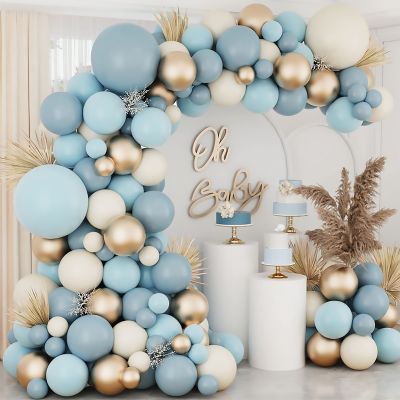 【CC】 Garland Arch Happy Birthday Decoration Baby Shower Globos Baloon Wedding Supplies