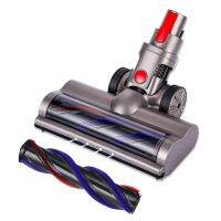 Turbo Electric Motorized Brush for Dyson V7 V8 V10 V11 V15 Brush Cleaner Head with LED Light for Carpet Tile Hard Floor