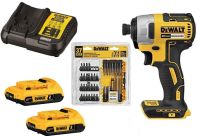 DEWALT ไขควงกระแทกไร้สาย 20V รุ่น DCF7871D2A **พร้อมชุดดอก DW2163**