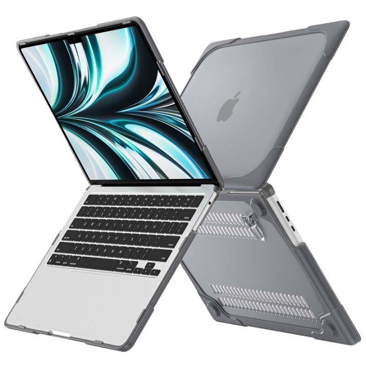 anti-fall-สำหรับ2022-macbook-air-m2-13-6นิ้วกันกระแทก-macbookair-13-6-a2681เคสป้องกัน-stand-holder