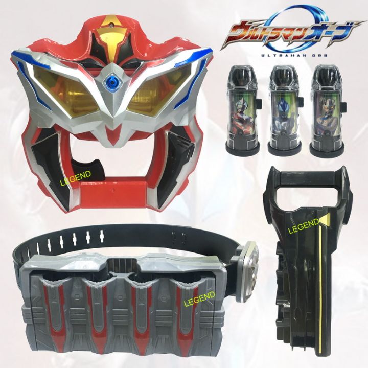 Super Hero Ultraman Geed Henshin Capsule Belt And Raiser Riser Figures 