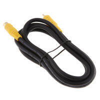 BolehDeals S-Video 4pin to RCA Male to Male TV Video Cable Adapter S terminal