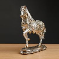 Horse Statue Resin Sculpture Art Ornament Furniture Home Luxury Living Room Bedroom Office Desk Decoration Nordic Home Decor