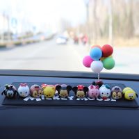 【CC】✴✿▲  10Pcs Car Console Ornaments Dashboard Decorations Accessories Gifts