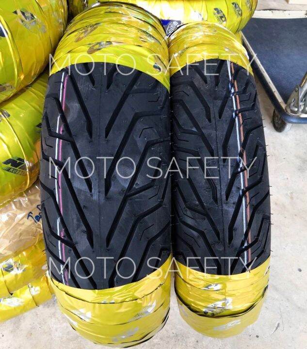 ยางนอก ND Rubber ขอบ 10 12 13 14 ลาย City ราคาต่อเส้น ไม่ใช้ยางใน Nmax