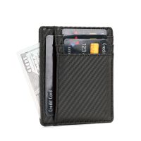 ✘☎✧ new cross-border European and ultrathin screens multi-function magnetically many man male money card bag