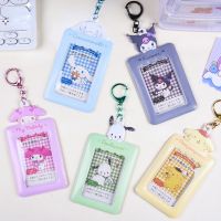 Sanrio เคสใส ใส่บัตร โฟโต้การ์ด ลายการ์ตูน ขนาด 3 นิ้ว