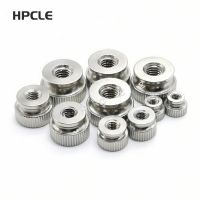 5Pcs M3 M4 M5 M6 304สแตนเลส Knurled Thumb Nut Iinstrument มือกระชับ Nut 3d เครื่องพิมพ์ชิ้นส่วนผ้าม่าน Wall