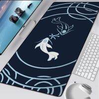 Gamer Fish Art XXL คีย์บอร์ดคอมพิวเตอร์เกมมิ่งขนาดใหญ่ Mat Mousepad Office PC DeskPad CS GO แผ่นรองเมาส์เกมมิ่งยางธรรมชาติ