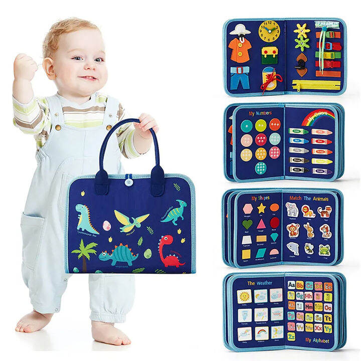 Felt Learning Board for Kids Educational Toy for Preschoolers