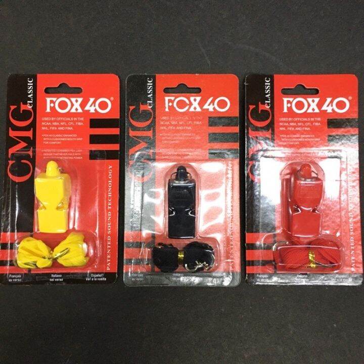Fox 40 Plastic Whistle Lazada PH