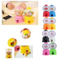 Cute Sweets Mini Candy Machine Bubble Gumball Dispenser Coin Bank Kids Toy Multicolor random,About 14.5 x 8.7cm