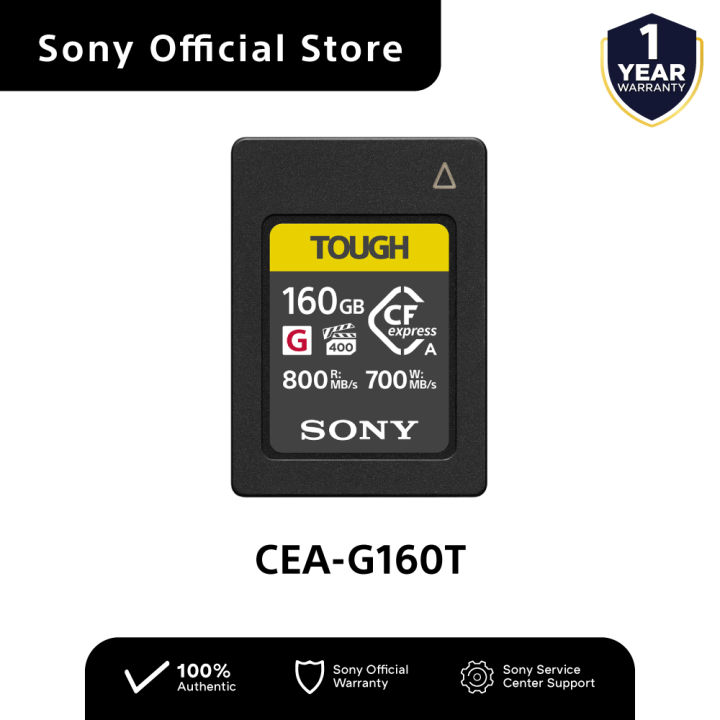 Sony CEA-G160T 160GB CFexpress Type A Memory Card | Lazada PH