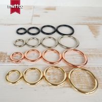 Gesper Logam untuk Tas Kucing Anjing Tali 15 Mm 20 Mm 25 Mm 30 Mm Anyaman O Cincin DIY Aksesori Tahan Lama Kekerasan 4 Warna