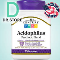 21st Century Acidophilus Probiotic Blend 100/150 Capsules โพรไบโอติก