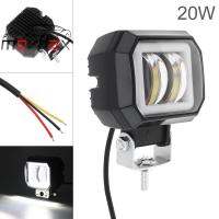 MovFlax 3นิ้ว20W 6000K ไฟบาร์ Led เหมาะสำหรับรถ Suv/เรือ/4X4ที่มีไฟตัดหมอกกันน้ำ