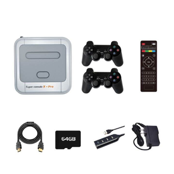 Super Console X Pro 4K HD TV Video Game Consoles for PS1/PSP Games with