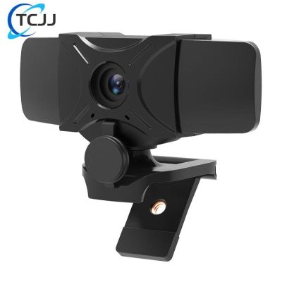 ZZOOI Portable Multi Angle Adjustment Live Conference Ip Camera Full Hd Output T12s 1080p Hd Pc Webcam Practical Digital Microphone