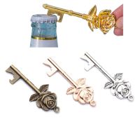 ✚✜☎ Wedding Gifts For Guests 10pcs Rose Gold Key Bottle Opener With Thank You Paper Tags Wedding Party Decoration Favors