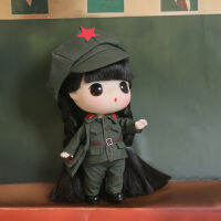 Ddung Dongji ตุ๊กตาทหารสีแดง 18 ซม Bjd