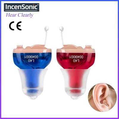 ZZOOI Hearing Aid Audifonos Hearing Amplifiers  Portable Audiphones  In The Ear Invisible Volume Adjustable Ear Aid