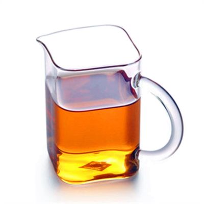 【High-end cups】250มิลลิลิตรทนความร้อนหม้อชาแก้วถ้วยยุติธรรม Cha Haihandmade กังฟูถ้วยชาชุดกาน้ำชา Gongdao จุดของเครื่องชาที่มีการจัดการ