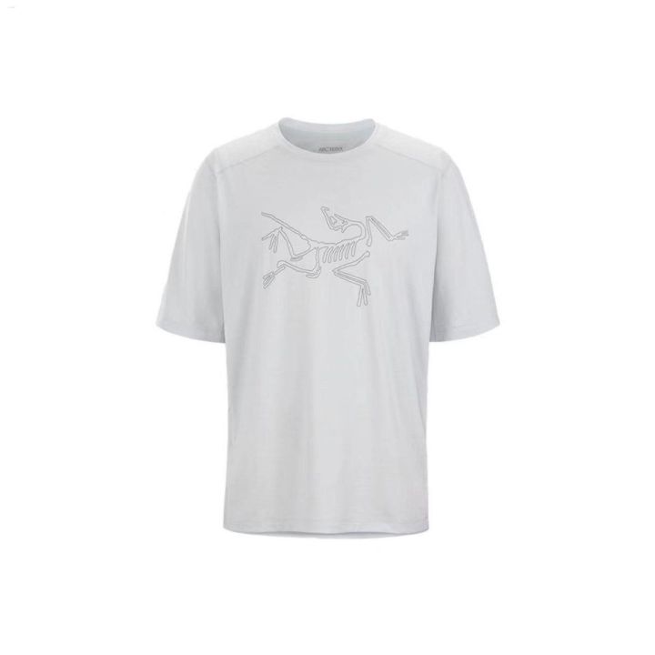 arcteryx-top-23-ss-new-bird-home-outdoor-quick-drying-pure-color-t-shirts-for-men-and-women-with-outdoor-sports-shirt