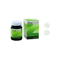 Zinc Tab ซิงค์ แทบ (1ขวด/100เม็ด) เสริมสร้างภูมิคุ้มกัน ควบคุมความมัน ป้องกันสิว บำรุงผิว ผม เล็บ