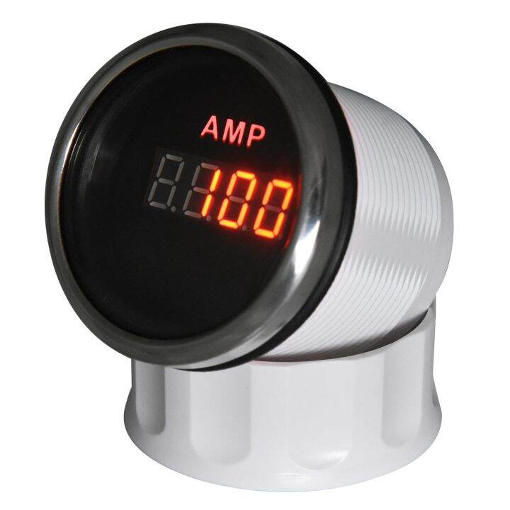 AMP 52mm Amperemeter Gauge Voltmeter Waterproof Digital Ammeter for Car
