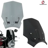 TAORIDER-MOTO Windscreen Windshield Viser Wind Deflector w/ Bracket For HONDA CB650R CB1000R Neo Sports Cafe 2018 2019 2020 2021