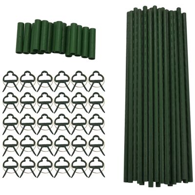 Plant Supports,Tomato Cages Assembled Garden Plant Stakes for Vertical Climbing Plants,Plant Stakes and Support 75 Pcs