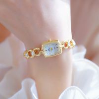 new fund sell like hot cakes light luxury watches accessories diamond-encrusted bracelet hand female watch FA1706 ♘▦