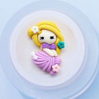 10ชิ้นเรซิน Cabochon Kawaii เจ้าหญิงที่มีลักษณะต่างๆ Flatback Scrapbooking หัตถกรรมประดับประดาโบวผูกผม Diy