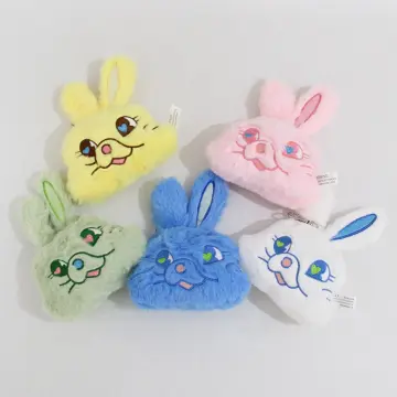 1/5pcs KPOP Newjeans Keychains Colorful Rabbit Pendant MINJI HANNI