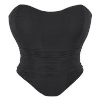 New black breathable mesh elastic breast support sexy blouse independent station foreign trade cross-border supply breathable