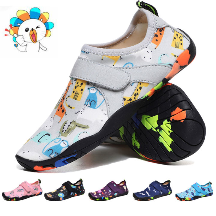 Aqua Shoes Barefoot Water Beach Wading Shoes Child Swimming Watersport ...