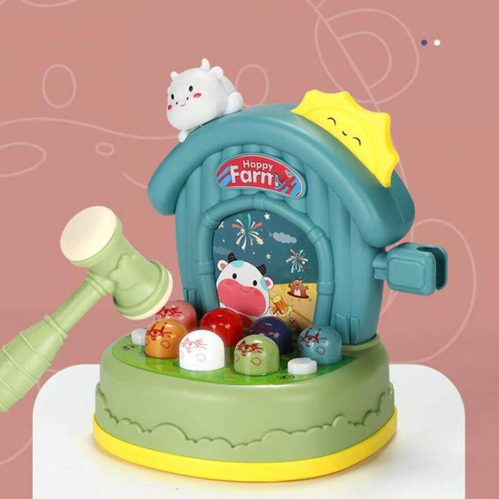 2021infant-children-luminous-sounding-hammer-baby-puzzle-electric-musical-hit-hamster-kids-educational-parent-child-interactive-toys