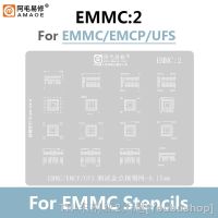 hk┋㍿  AMAOE EMMC2 BGA Reballing Mesh for EMMC EMCP UFS Gold Test 0.15mm Soldering Tin Planting