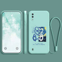 เคส samsung a01 ยางนิ่ม กันกระแทก กันน้ำ กันลื่น ฝาหลัง คลุมเต็มขอบ ไม่เบียด ฟิล์มมือถือ เคสใส่เลนส์ ลายการ์ตูนน่ารัก