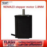 Two phase NEMA23 stepper motor 76mm torque 1.8Nm engraving machine stepper motor 57 single axis 8mm