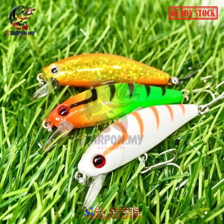 () Sebarau Killer Minnow 50s 5cm 6.5gm for sebarau, Peacock Bass lure ...