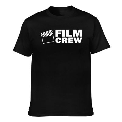 Film Crew Glow In The Dark Production Crew Movie Crew Staff Mens Short Sleeve T-Shirt