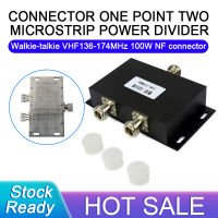 2 Way VHF 136-174MHz Antenna Power Divider Splitter for Radio Repeater Power