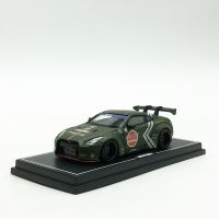 1:64 Die Casting Alloy Metal Nissan Gtr-lb Nissan Japan God Of War Wide Modification Car Miniature Scene Model Free Shipping